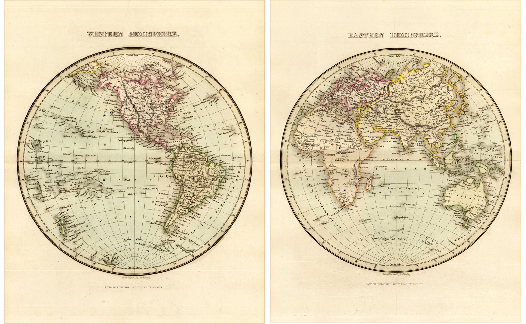 Findley Alexander Western Eastern Hemisphere Bergbook