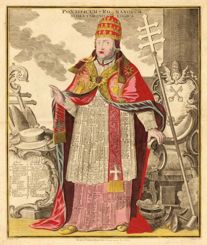 Pontificum Romanorum Antique Pontificum Romanorum Series Chrono-Logica.