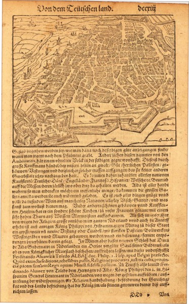 Antique Beschreibung der Statt Antorff ...