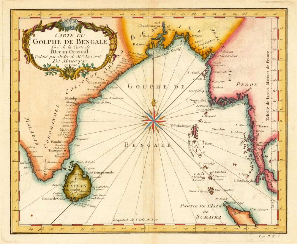Ceylon India Asia & Pacific Antique Maps Bergbook