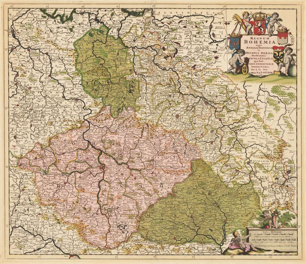 Czech Republic (Bohemia and Moravia) | Europe | Antique Maps | Bergbook