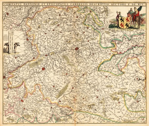 Antique maps of Belgium | Bergbook