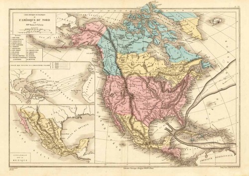 America | Americas | Antique Maps | Bergbook