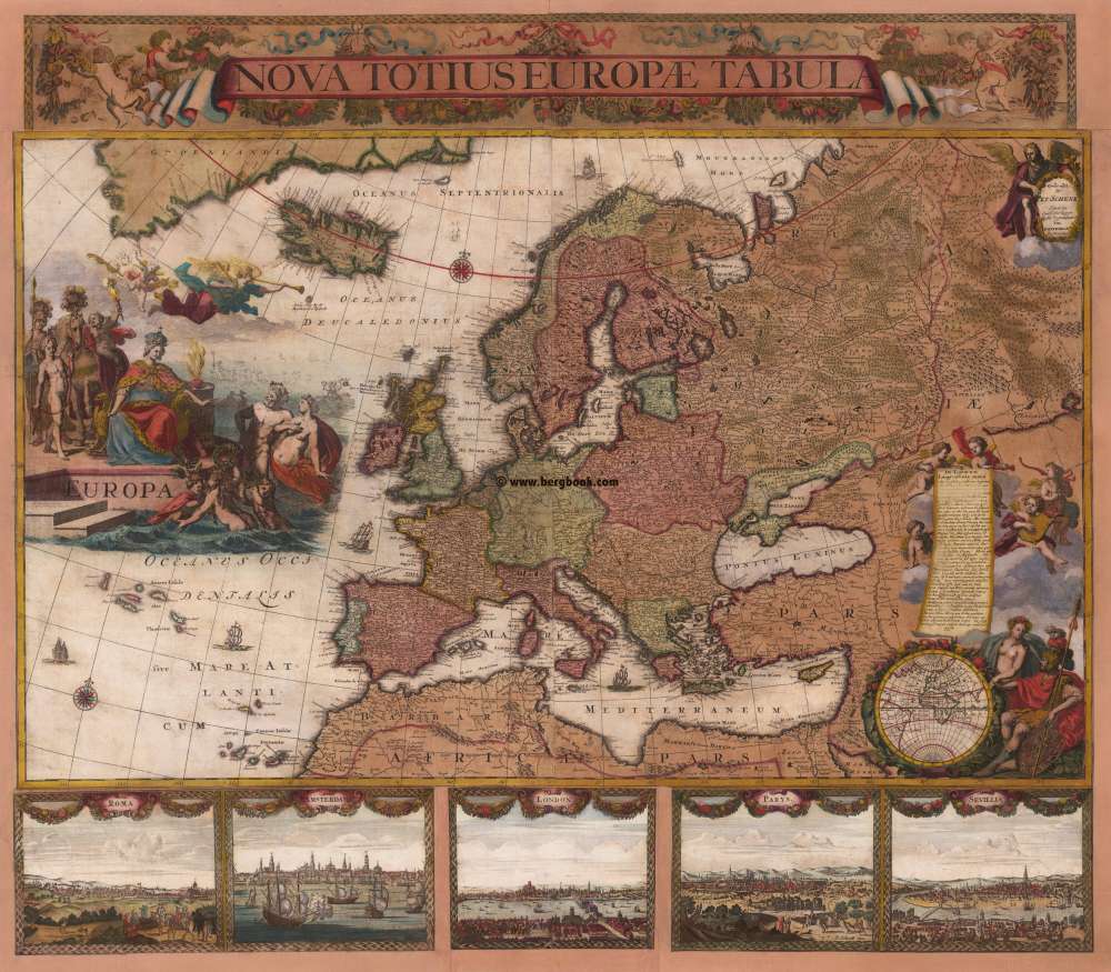 Europe | Europe | Antique Maps | Bergbook